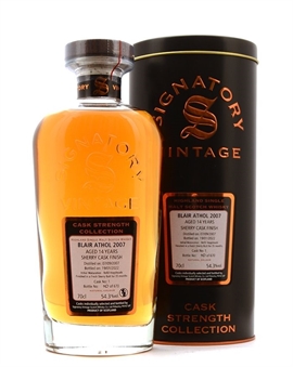 Blair Athol 2007 Signature 14-årig Sherry Butt Single Highland Malt Whisky
